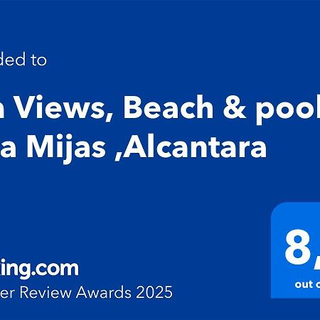 Sea Views, Beach & Pool La Cala Mijas ,Alcantara Малага Экстерьер фото